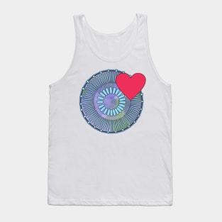 Diatom - Discostella (purple) Tank Top